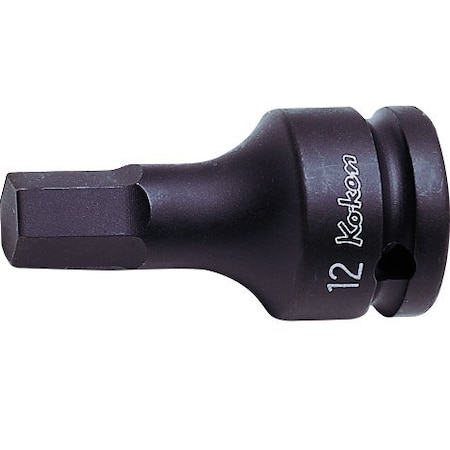 Ko-Ken Bit Socket 17mm Hex 60mm 1/2 Sq. Drive, 14012M.60-17 14012M.60-17